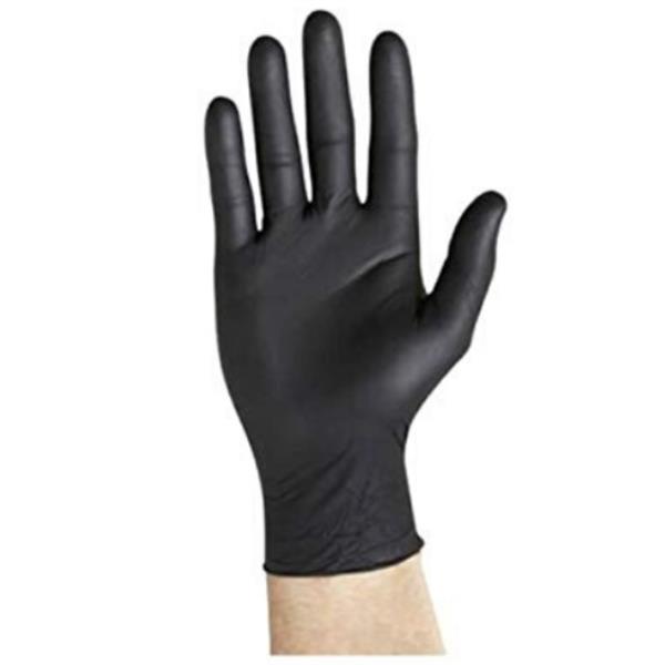 GUANTE NITRILO NEGRO S/POLVO