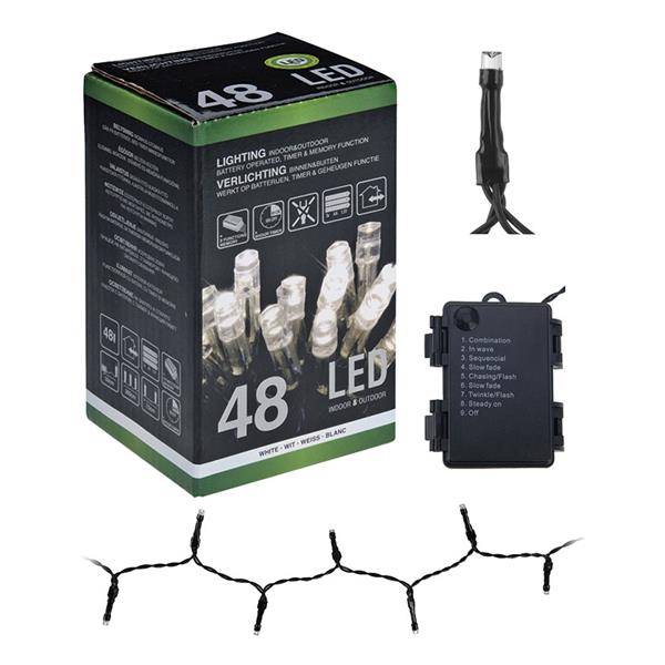 Guirnaldas LED exterior.