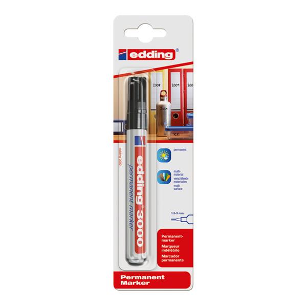 ROTULADOR PERMANENTE EDDING 3000.