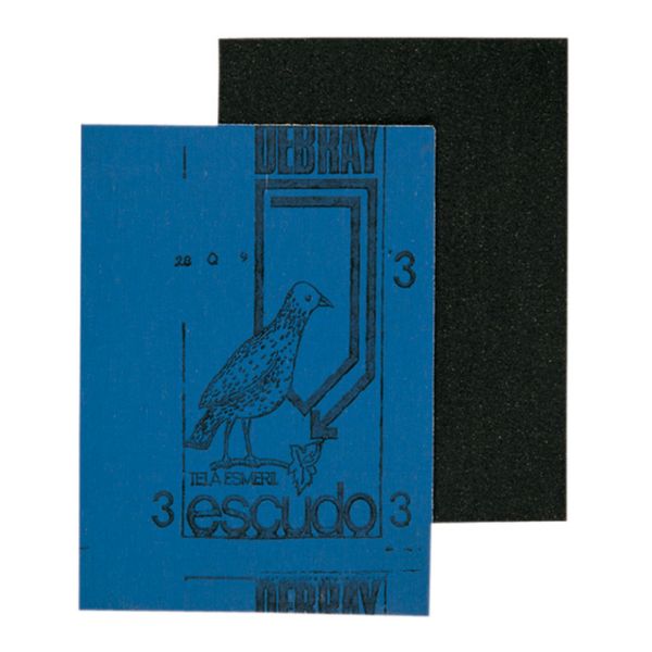 HOJA TELA ESMERIL AZUL