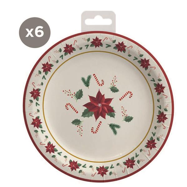 Vajilla deshechable Navidad