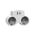 ADAPTADOR DOBLE USB A+C