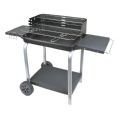BARBACOA CARBON SUPERGRILL 60. 117X40X91 CM. RUEDAS