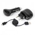 CARGADOR PARED/COCHE + CABLE MICRO AXIL